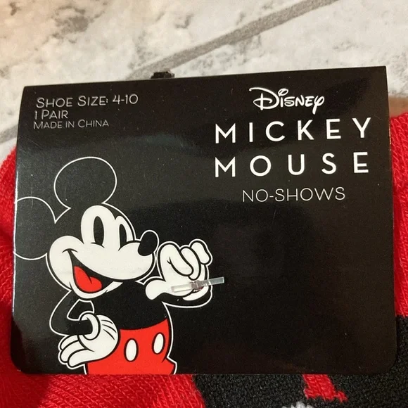 Disney Minnie & Micky Mouse No-Shows Sock Bundle - Picture 2 of 9